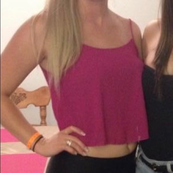 Pink Crop Top - Picture 3 of 4